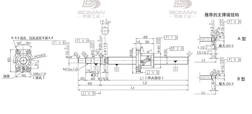 KURODA GP2005DS-BALR-0605B-C3F 黑田精工丝杠怎么样