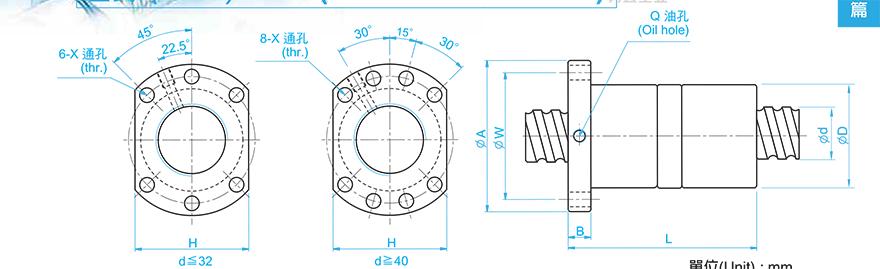 TBI DFU02510-4 tbi滚珠丝杆螺母安装方法