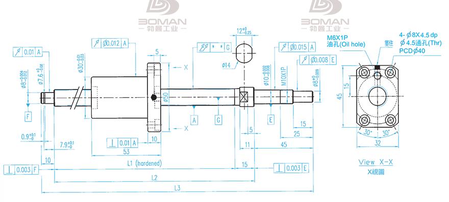 TBI XSVR01210B1DGC5-230-P1 tbi滚珠丝杆公司